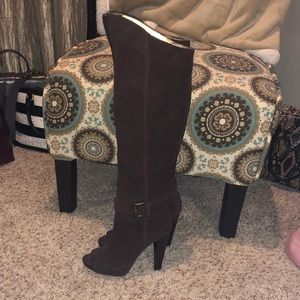 Chocolate 4 inch OTK boot
